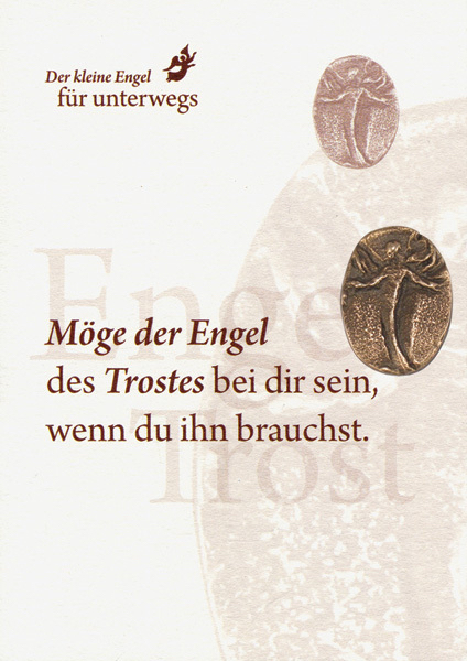Bronzeengel »Engel des Trostes«