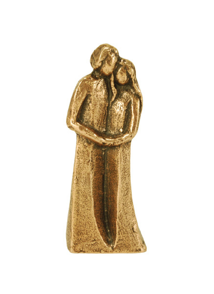 Bronzefigur »Paar« - Gemeinsam unterwegs