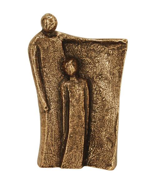 Bronzefigur »Beschützt und behütet«
