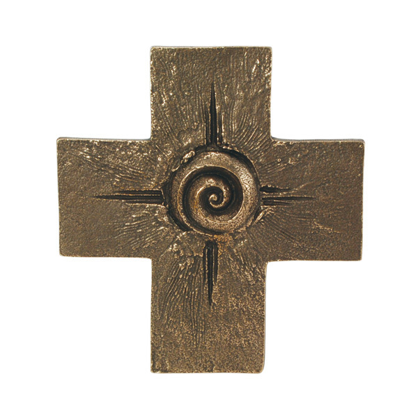 Wandkreuz Spiral-Kreuz